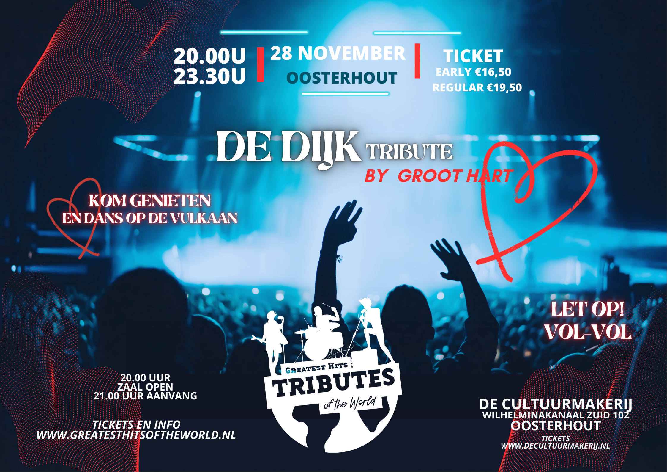 28 November - De Dijk Tribute - Oosterhout